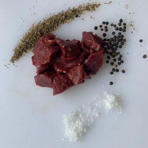 Diced Venison